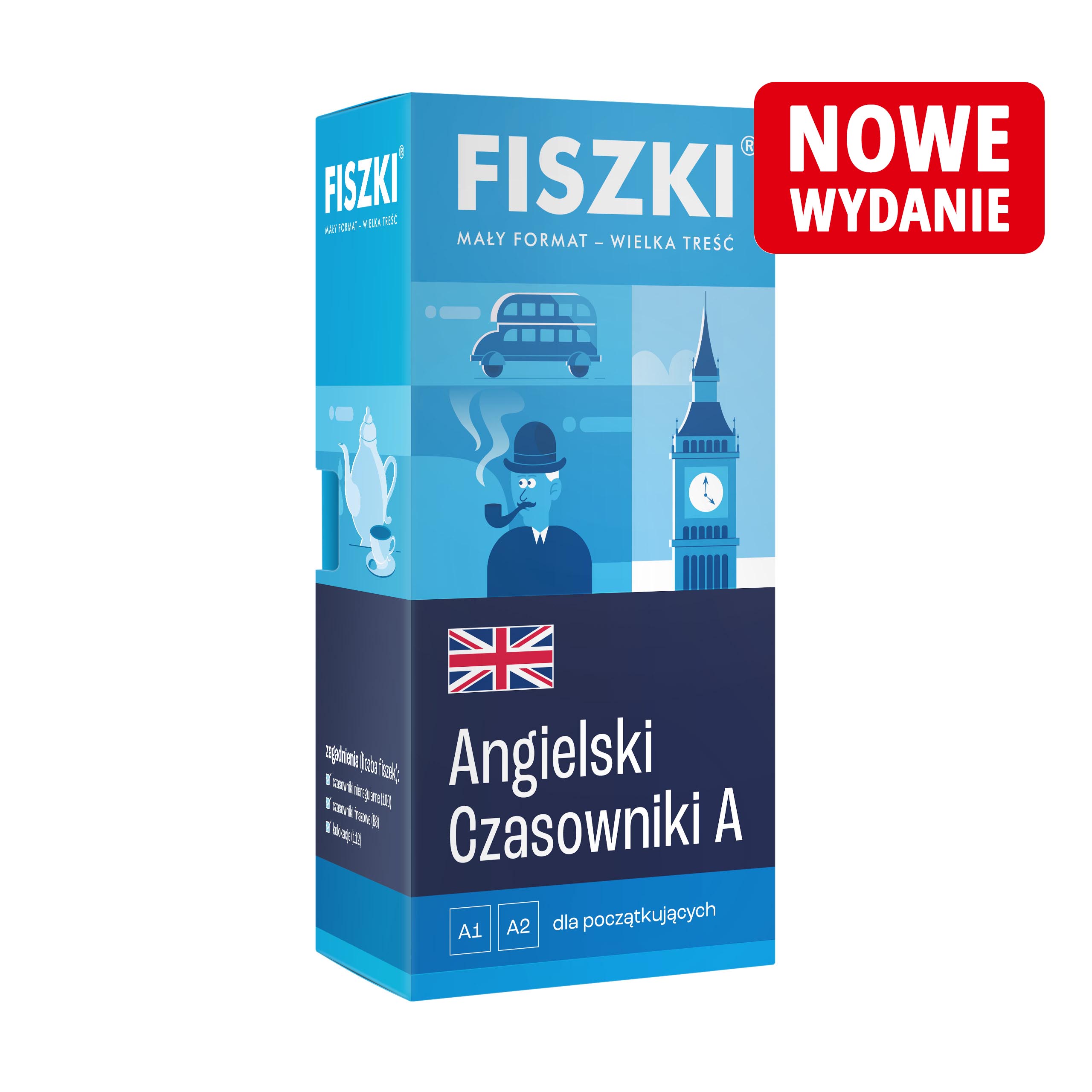 FISZKI - angielski - Czasowniki (A1-A2)