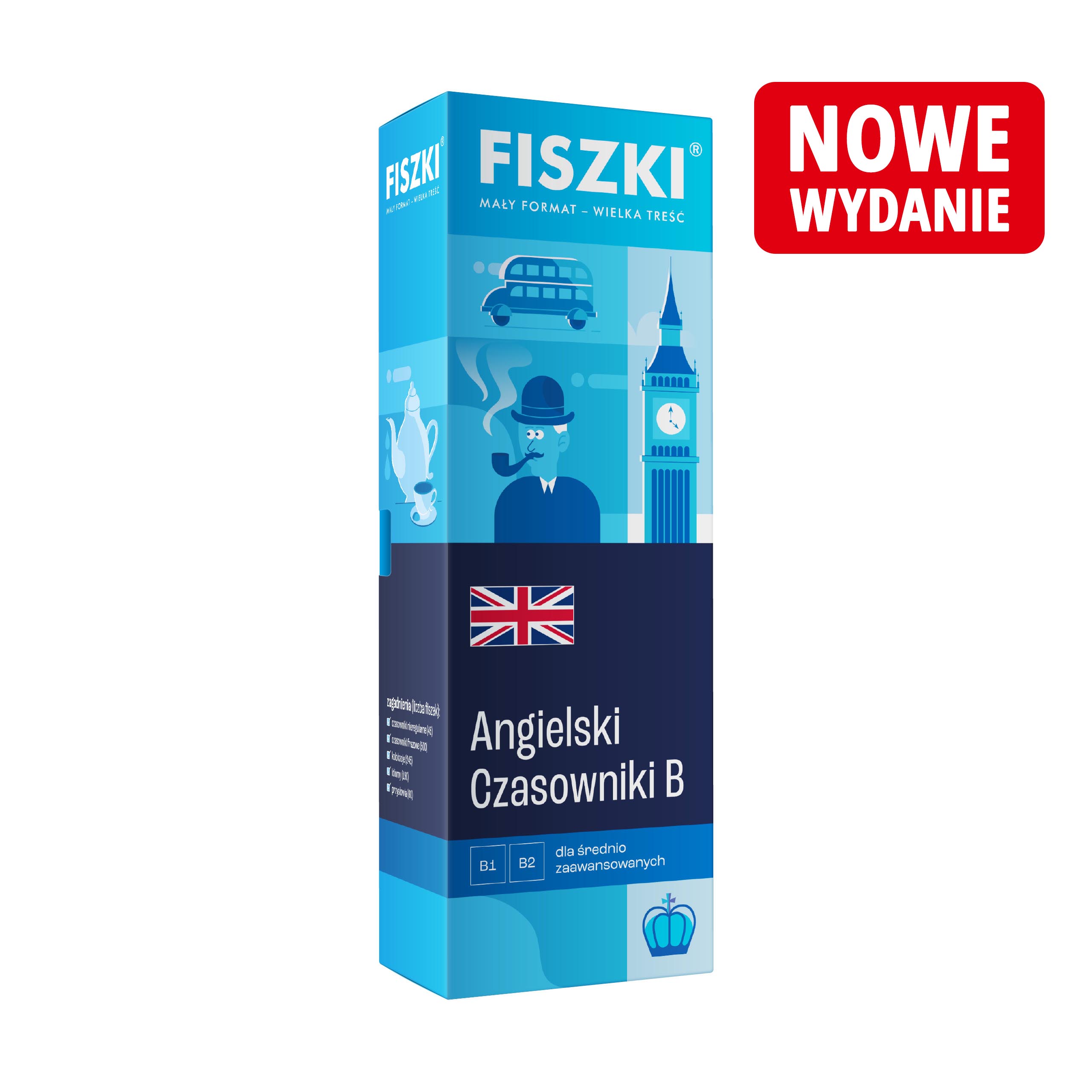 FISZKI - angielski - Czasowniki (B1-B2)