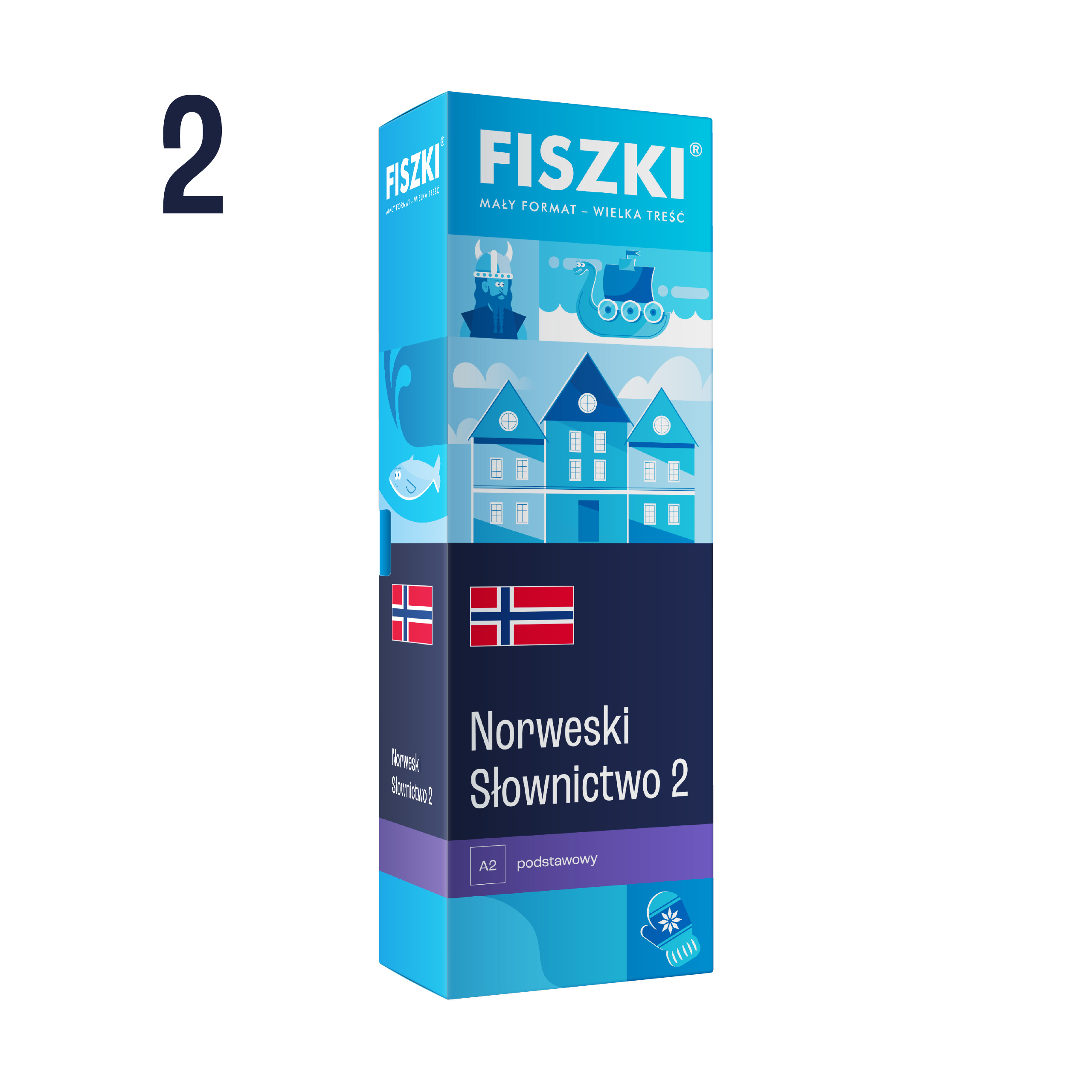 FISZKI - norweski - Słownictwo 2 (A2)