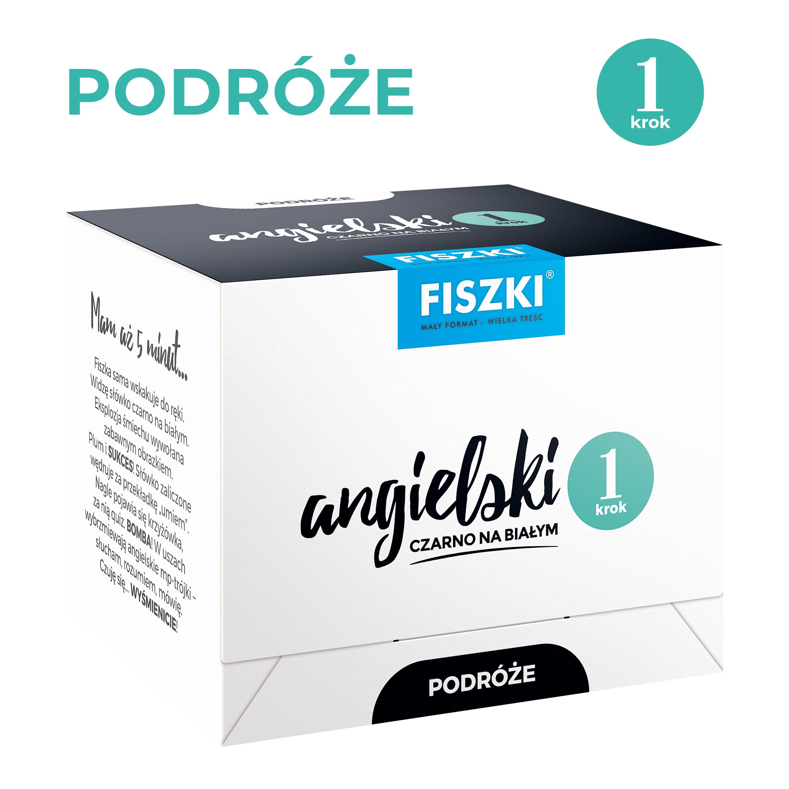 FISZKI - Angielski czarno na białym - Podróże - krok 1