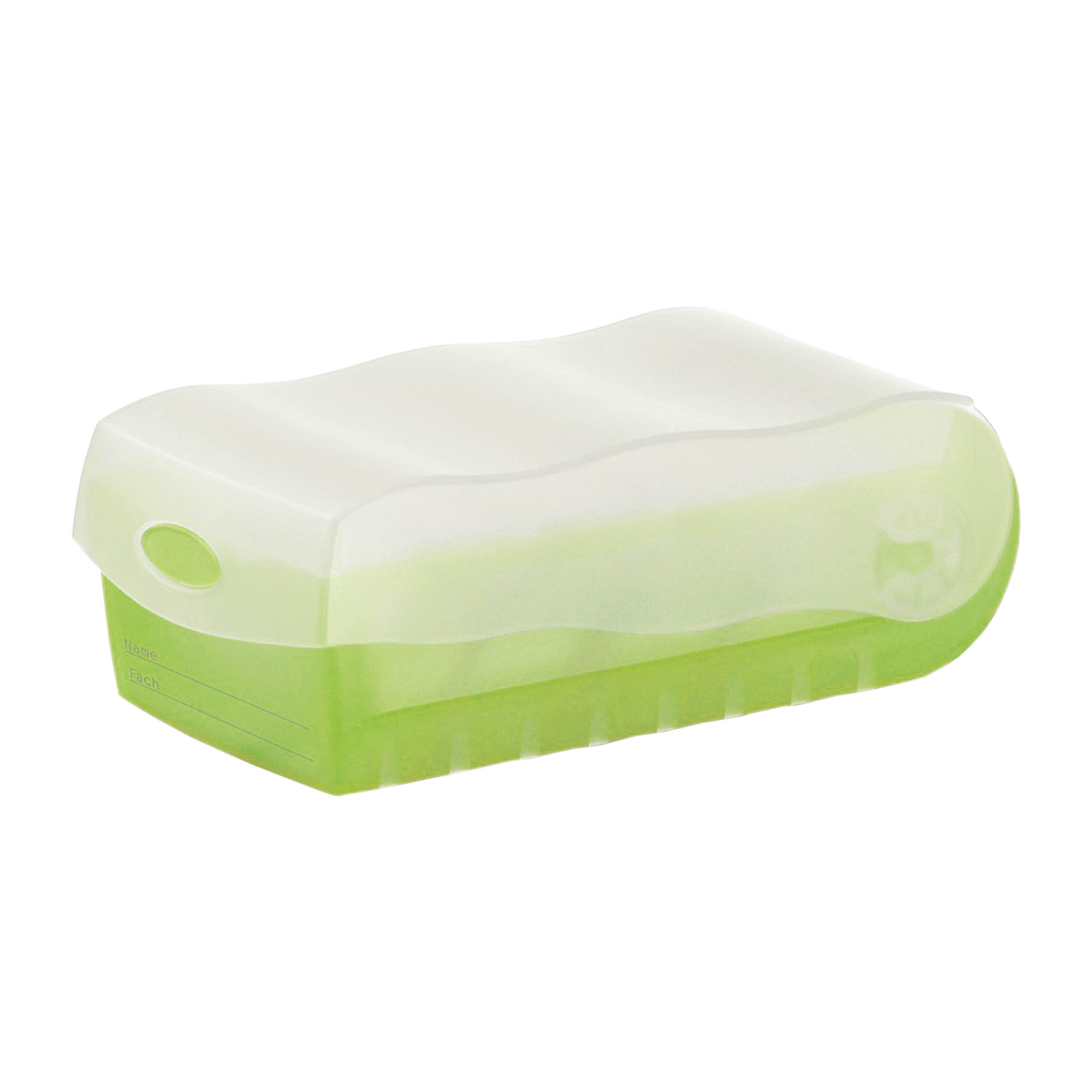 MEMOBOX CROCO GREEN - pudełko do nauki z fiszek