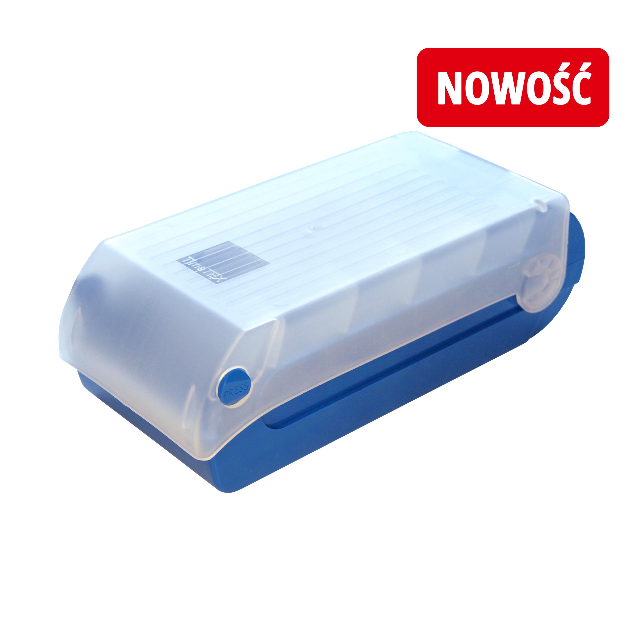 MEMOBOX HIPPO BLUE - pudełko do nauki z fiszek
