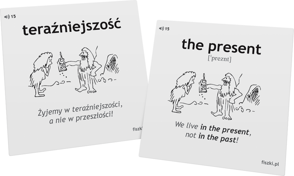 teraźniejszość po angielsku