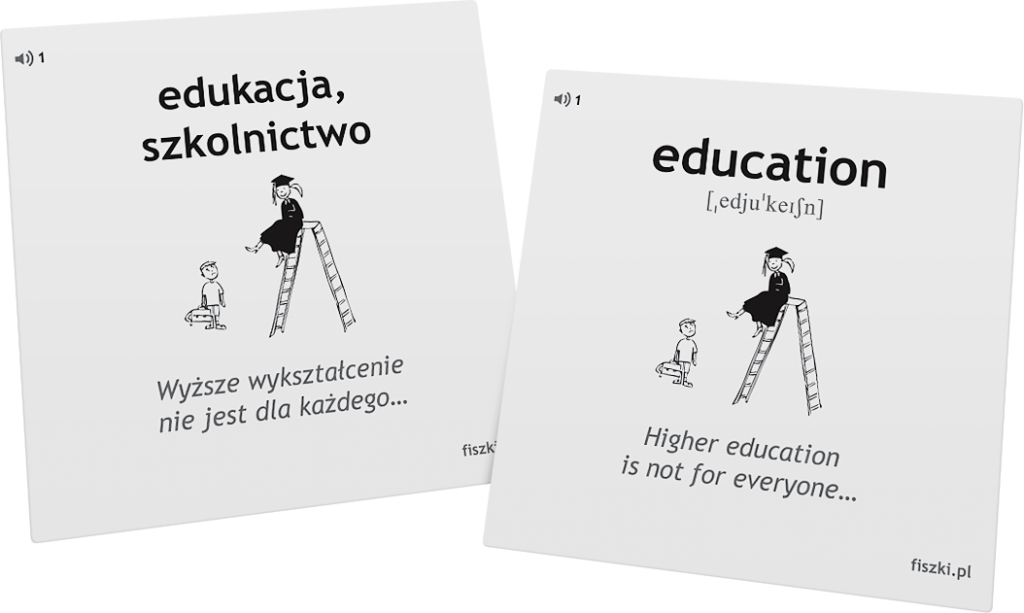 słówka po angielsku edukacja