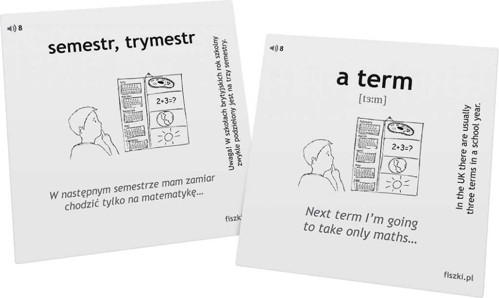 trymestr po angielsku