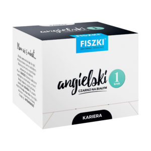 Fiszki obrazkowe ANGIELSKI CZARNO NA BIAŁYM - Kariera - krok 1