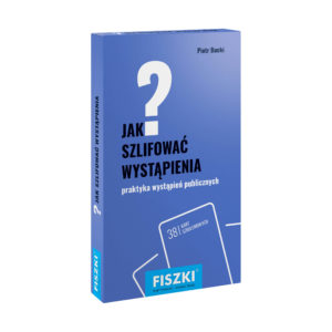 Fiszk iszkoleniowe ja kwszlifować wystąpienia publiczne